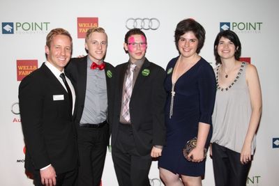 Point Scholars James Derek Mize, Tommy Craven, Brandon Lee-Markowitz, Taylor Clarke a Photo