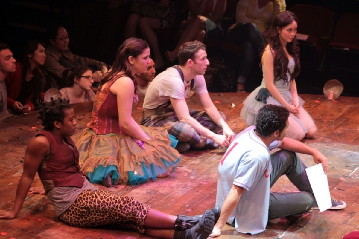 Uzo Aduba, Lindsay Mendez, Nick Blaemire, Anna Maria Perez de Tagle, Corbin Bleu at 