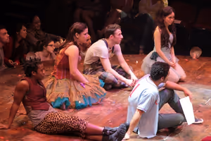 Uzo Aduba, Lindsay Mendez, Nick Blaemire, Anna Maria Perez de Tagle, Corbin Bleu Photo