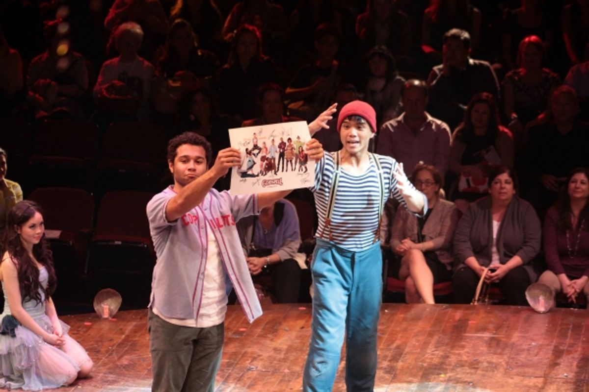 Corbin Bleu, Telly Leung at 