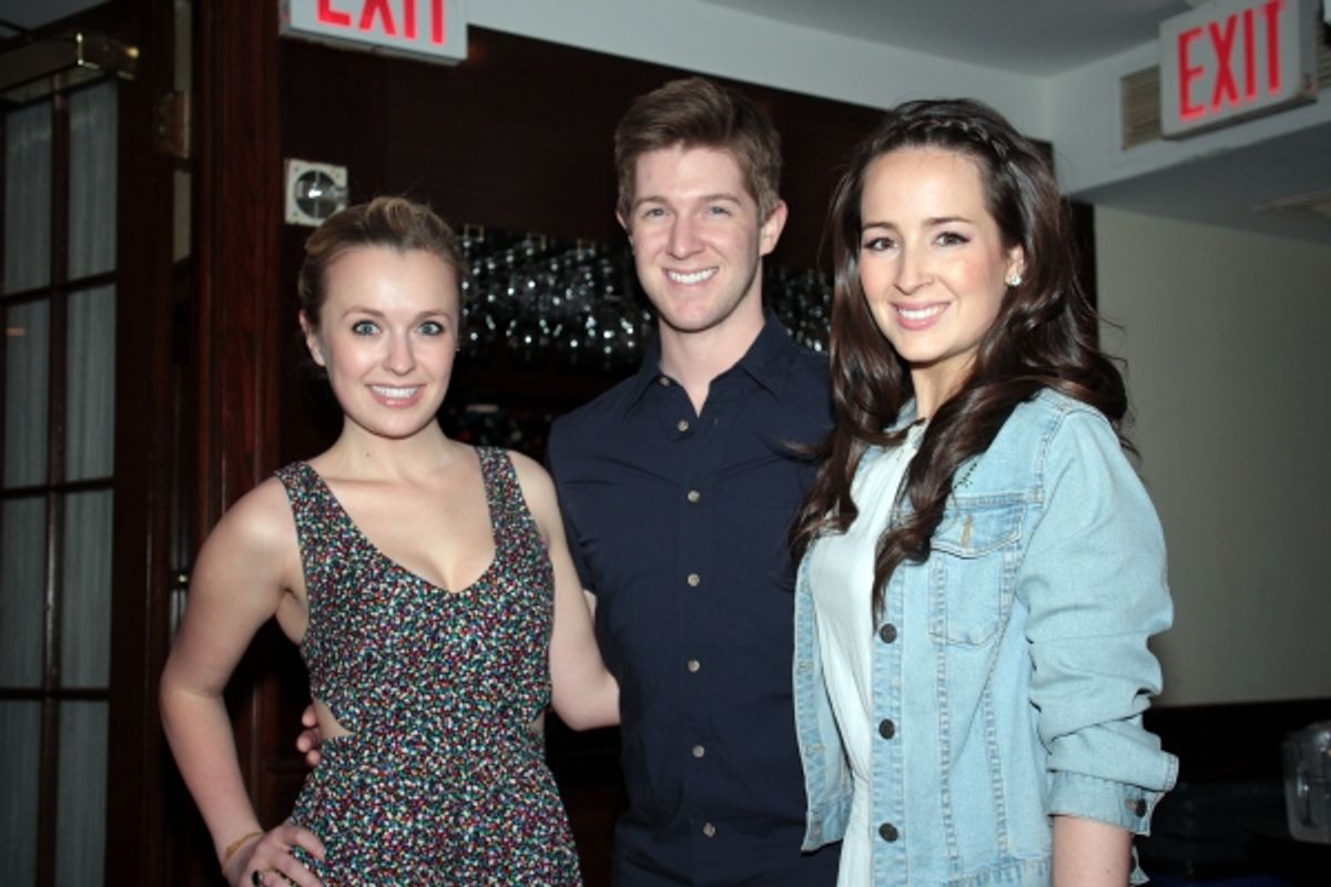 Julia Mattison, Eric Michael Krop, Hannah Elless at 