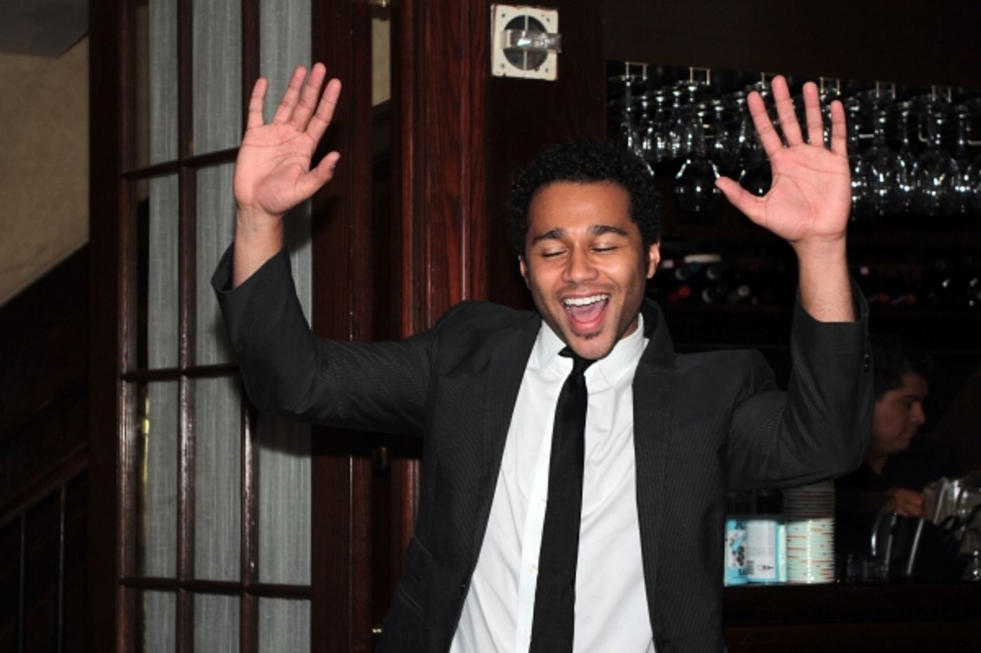 Photo Coverage: Corbin Bleu's First Curtain Call in GODSPELL; Plus Cast Party Photos!  Image