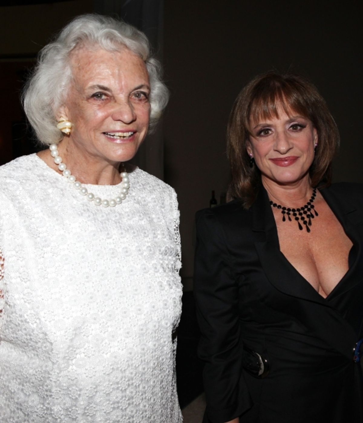 Sandra Day O'Connor & Patti Lupone at 