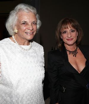 Sandra Day O'Connor & Patti Lupone Photo