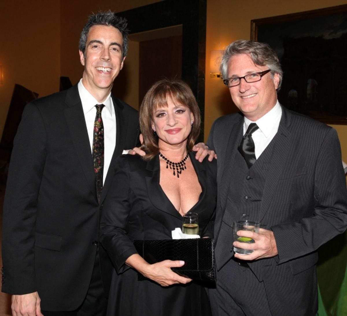 Joseph Thalken, Patti Lupone & Eric Schaeffer  at 