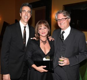 Joseph Thalken, Patti Lupone & Eric Schaeffer  Photo