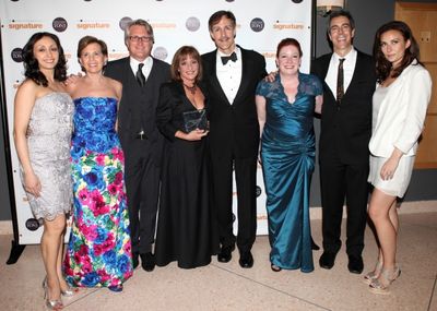 Natascia Diaz, Adrienne Arsht, Eric Schaeffer, Patti Lupone, Howard McGillin, Maggie  Photo