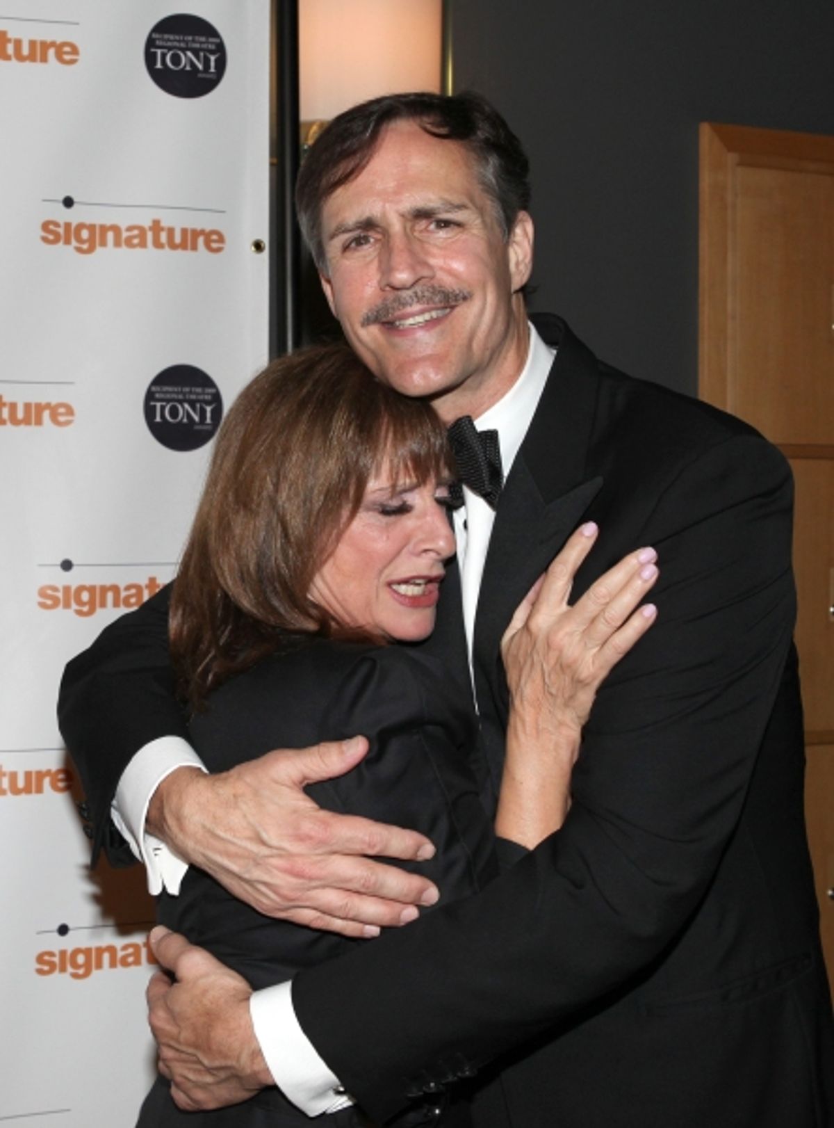 Patti Lupone & Howard McGillin  at 