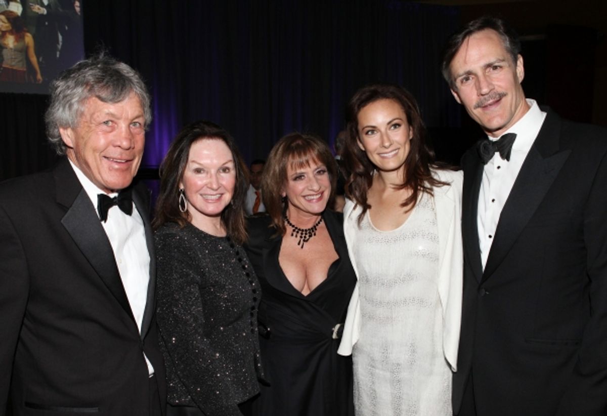 Bryan & Lindy Watson , Patti Lupone, Laura Benanti & Howard McGillin at 