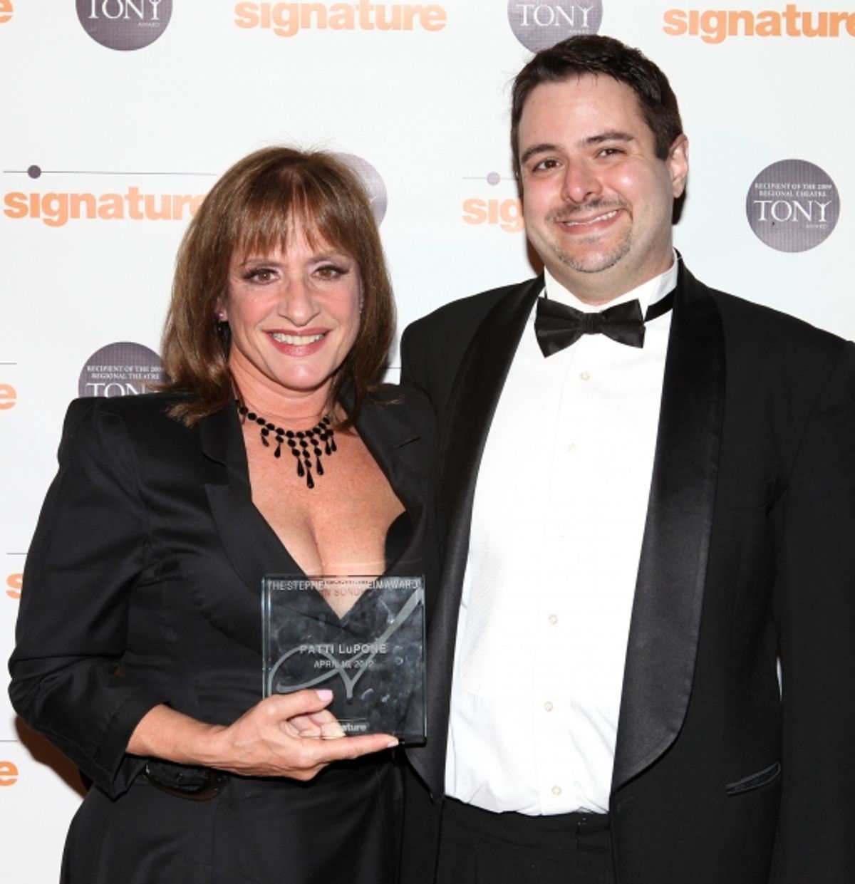 Patti Lupone & Gabriel Mangiante  at 