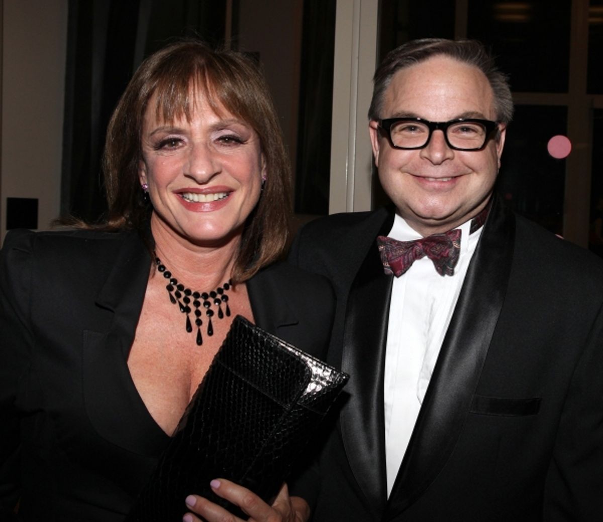 Patti Lupone & George Schubert  at 