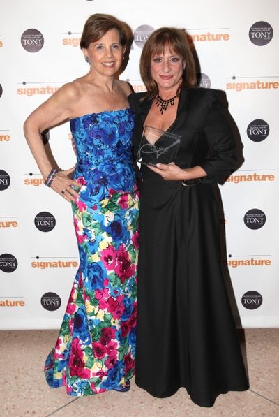 Adrienne Arscht & Patti Lupone  Photo