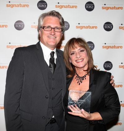 Eric Schaeffer & Patti Lupone  Photo