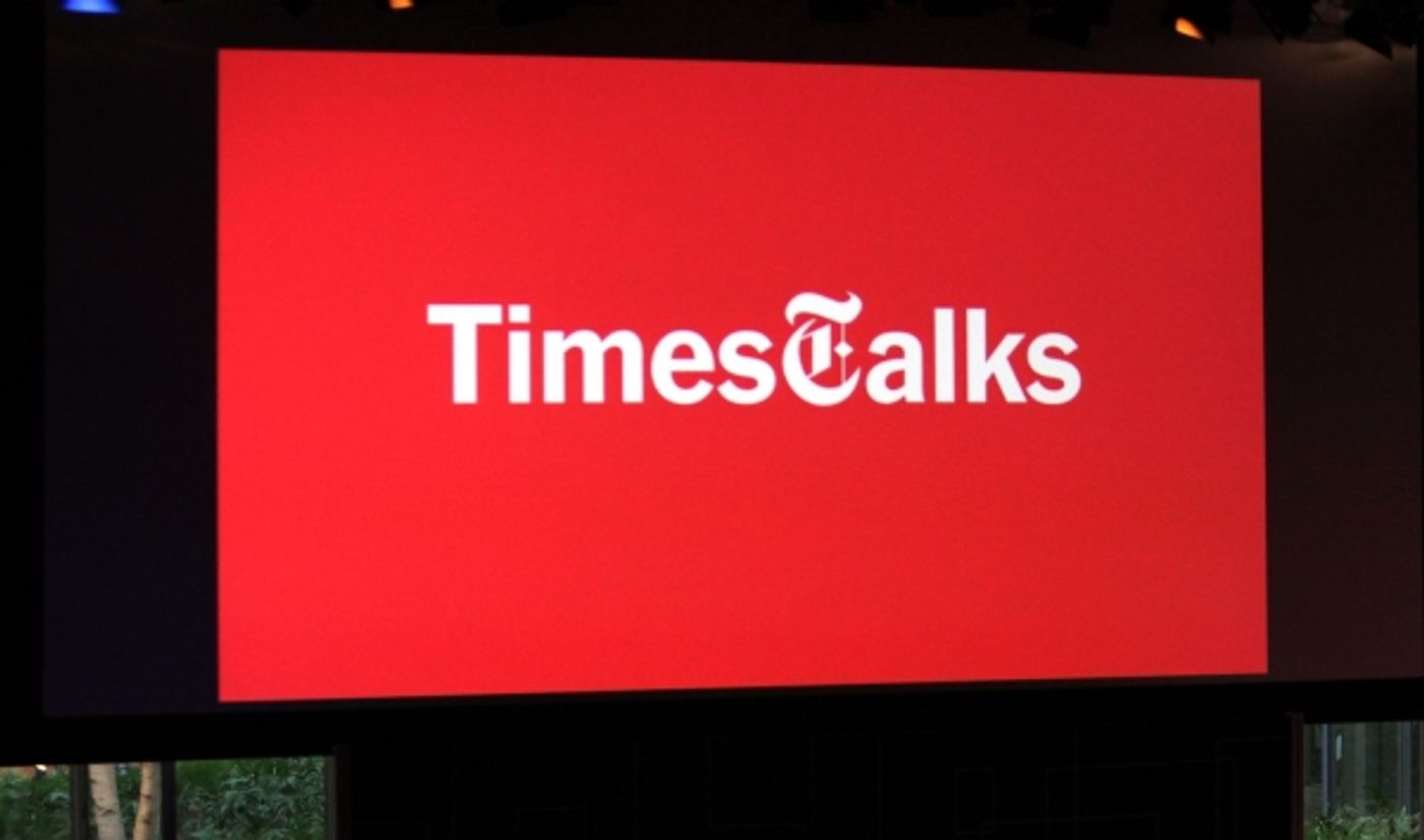 Photo Coverage: John Cusack Visits TimesTalks  Image