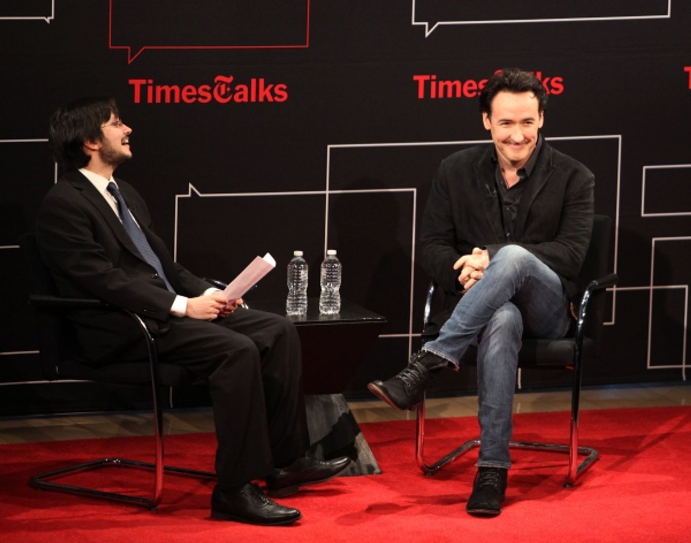 Photo Coverage: John Cusack Visits TimesTalks  Image