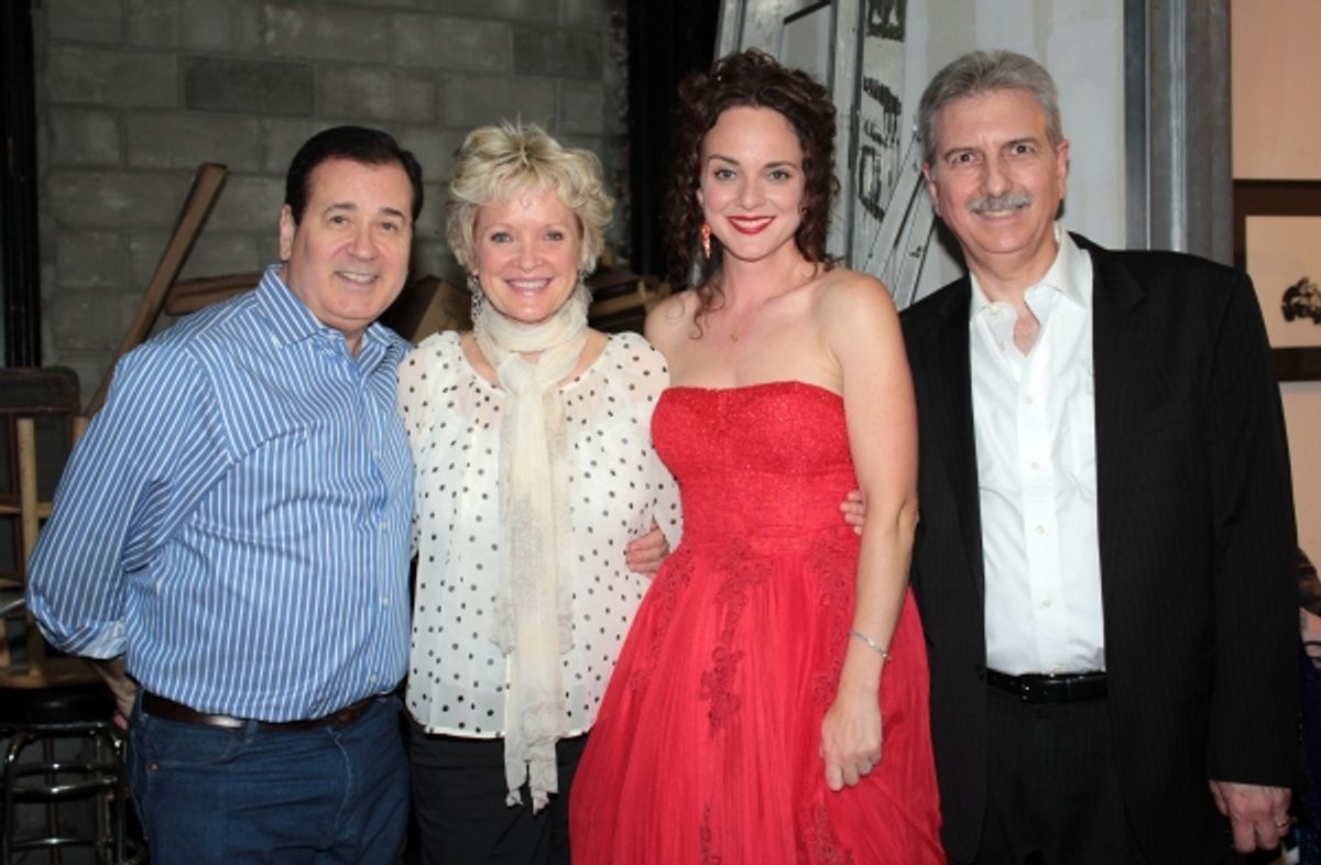 Lee Roy Reams, Christine Ebersole, Melissa Errico, John Oddo at 