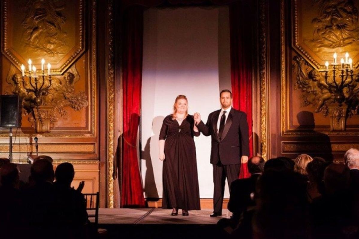 Karen Jesse and Dominick Rodriguez at 