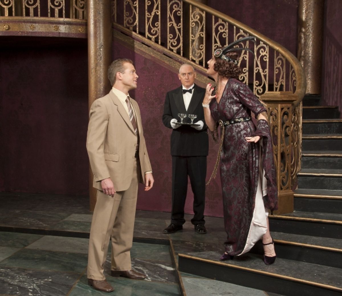 Mark Doran (Joe), Phil Mambert (Max), Maureen Andrew (Norma) at 