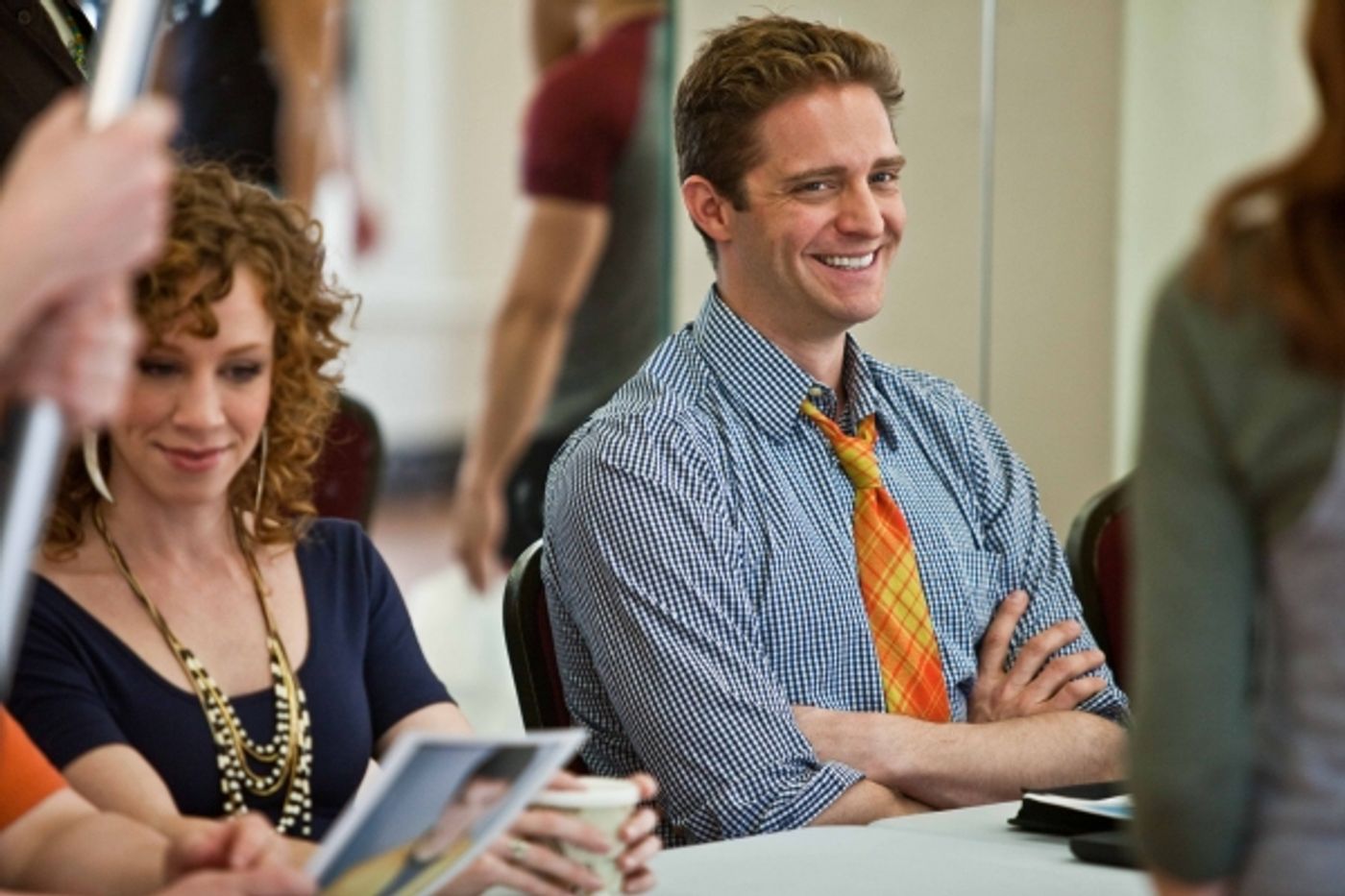 Photo Coverage: On Set of SUBMISSIONS ONLY with the 'NEWSIES'!  Image