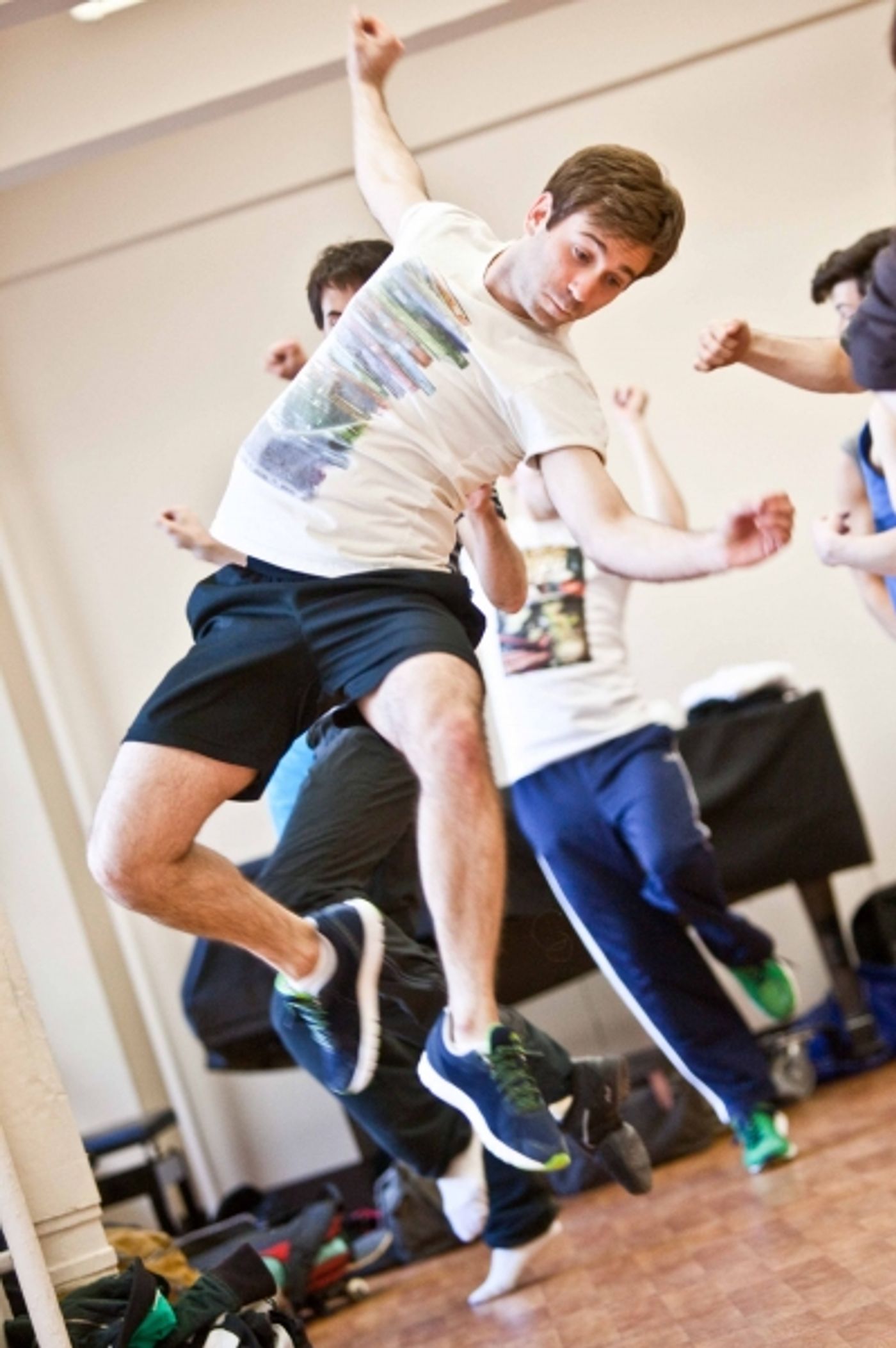 Photo Coverage: On Set of SUBMISSIONS ONLY with the 'NEWSIES'!  Image