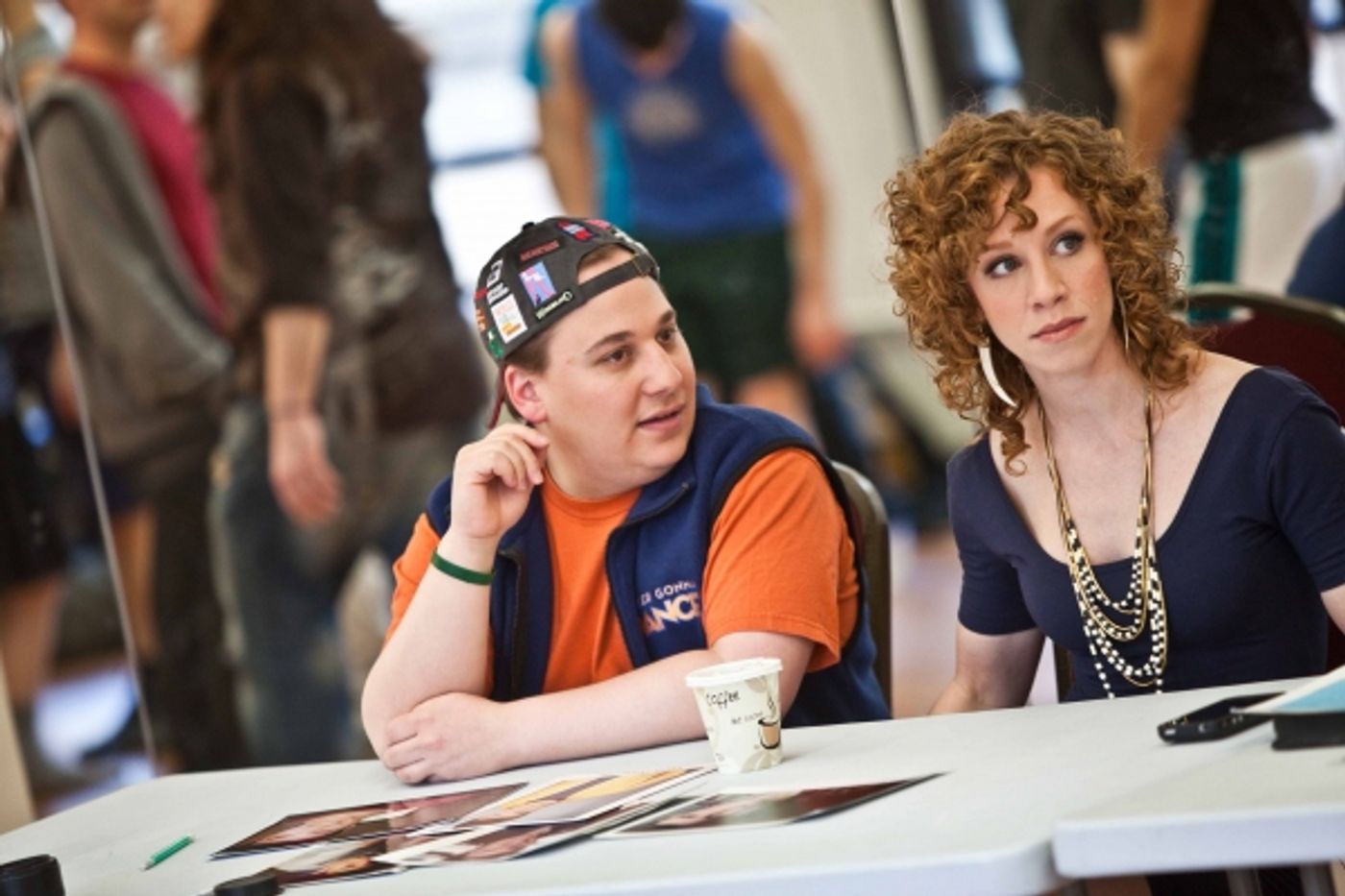 Photo Coverage: On Set of SUBMISSIONS ONLY with the 'NEWSIES'!  Image