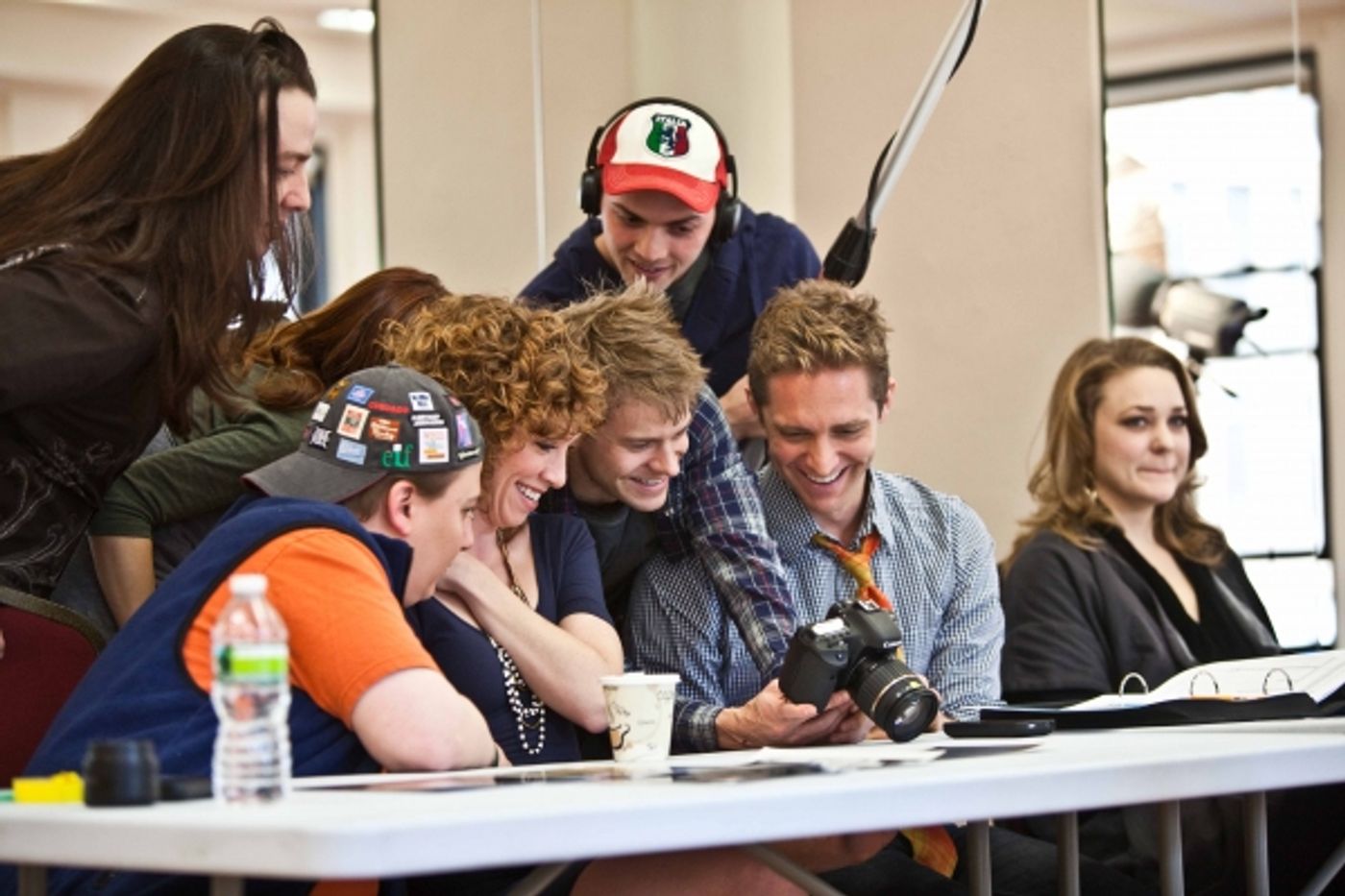 Photo Coverage: On Set of SUBMISSIONS ONLY with the 'NEWSIES'!  Image