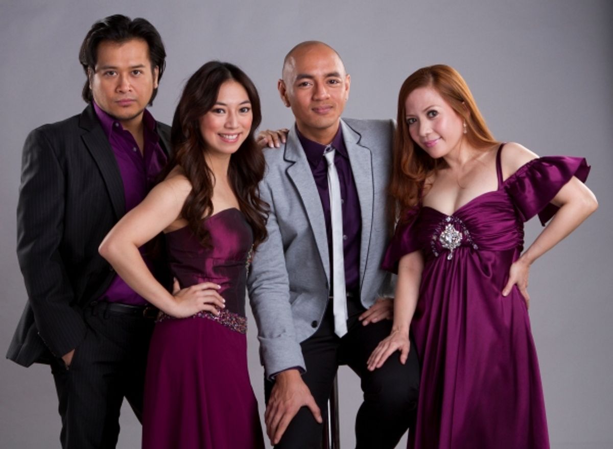 Lorenz Martinez, Caisa Borromeo, OJ Mariano, Liesl Batucan at 