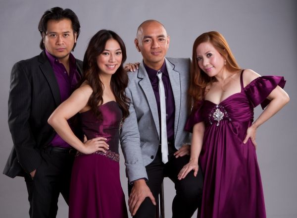 Lorenz Martinez, Caisa Borromeo, OJ Mariano, Liesl Batucan Photo