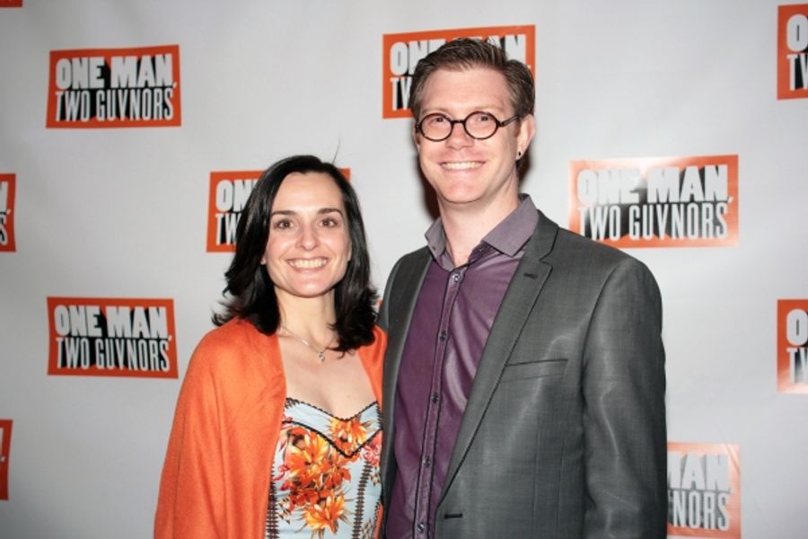 Photo Coverage: ONE MAN, TWO GUVNORS Opens on Broadway - Curtain Call and After Party! Image