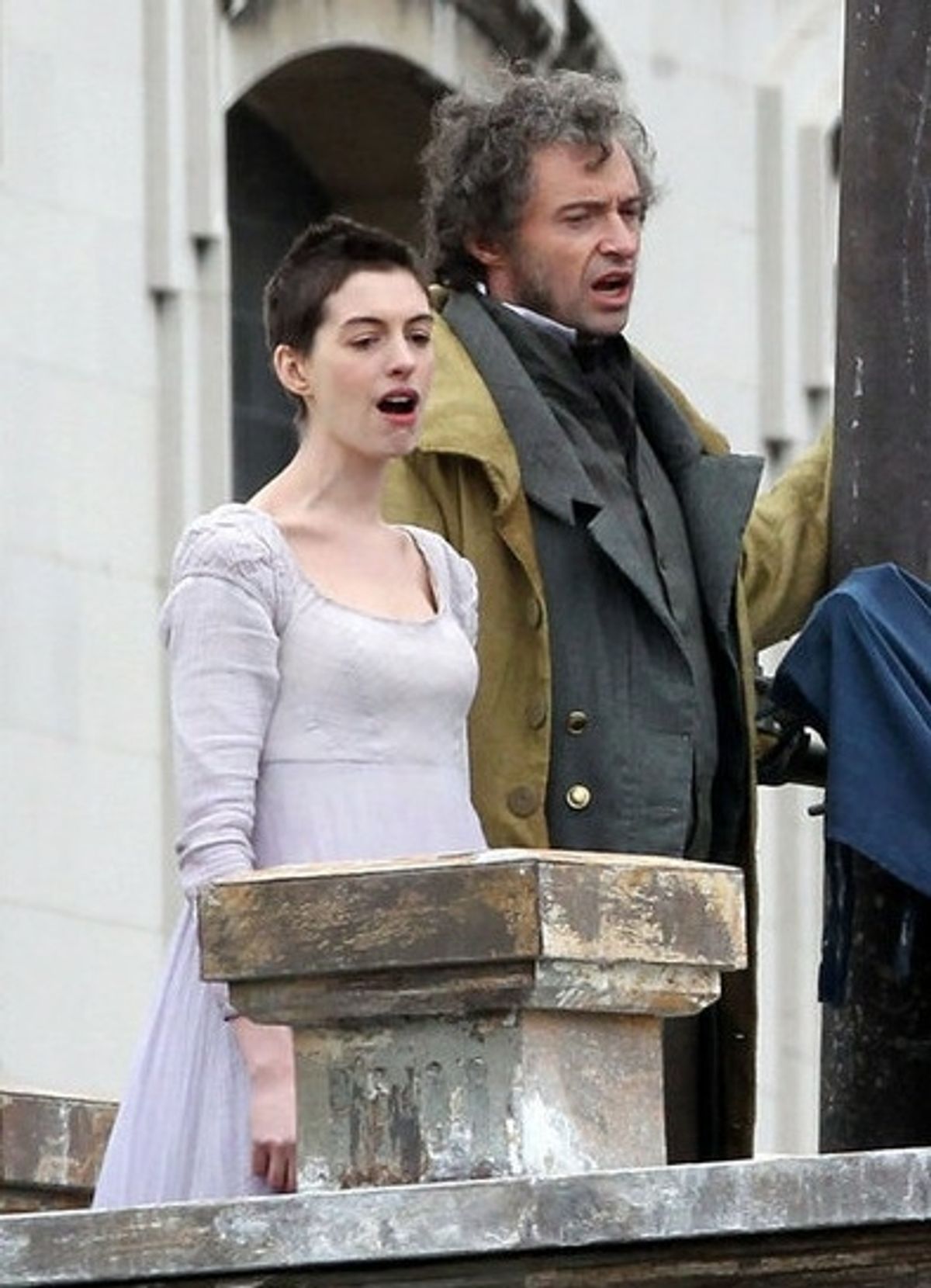 Anne Hathaway and Hugh Jackman at 