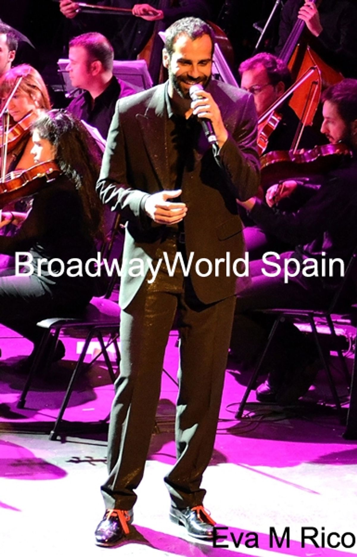 David Ordinas at Póker de Voces en Concierto con la Orquesta de Chamartín