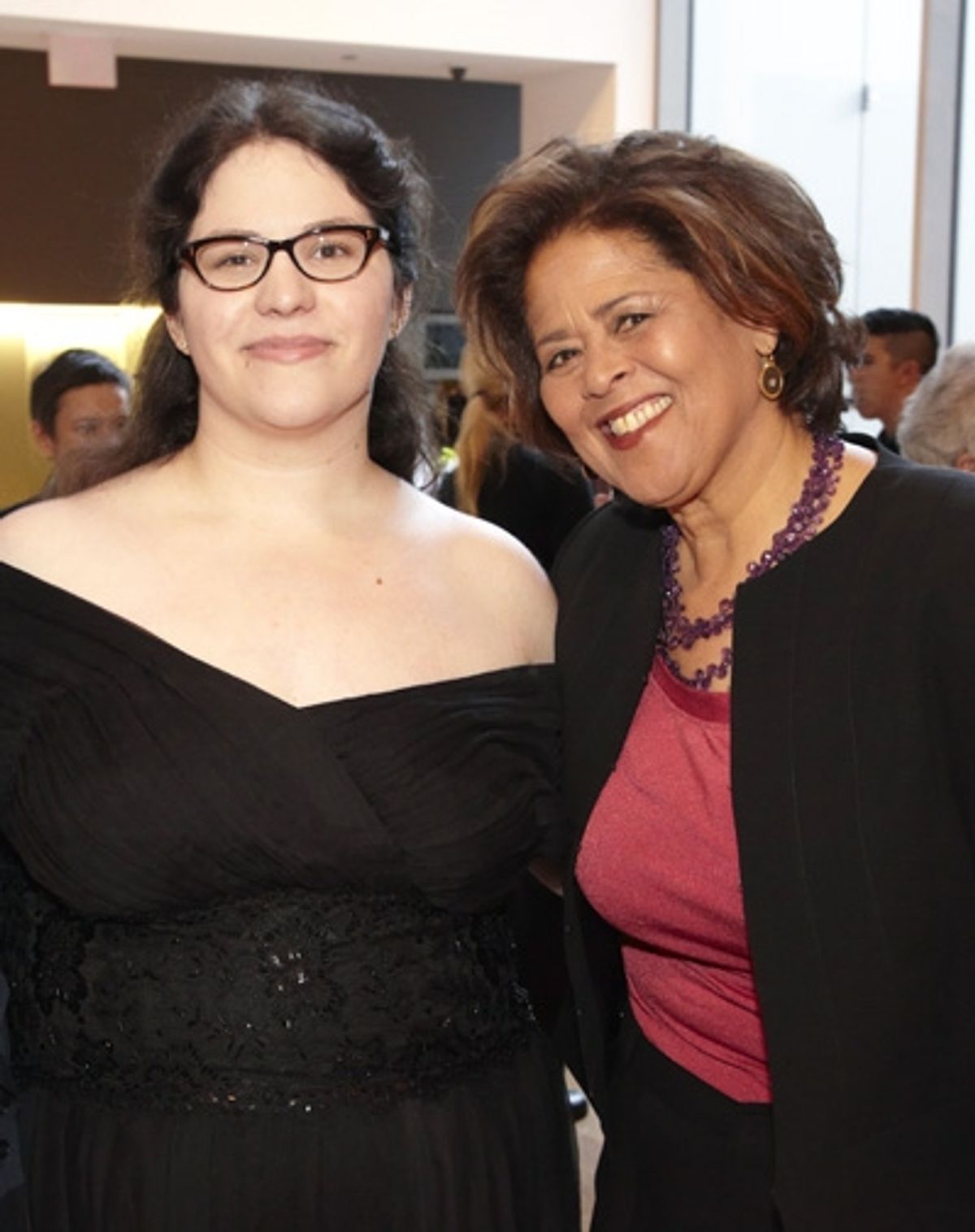 Katherine Kovner and Anna Deavere Smith
 at 
