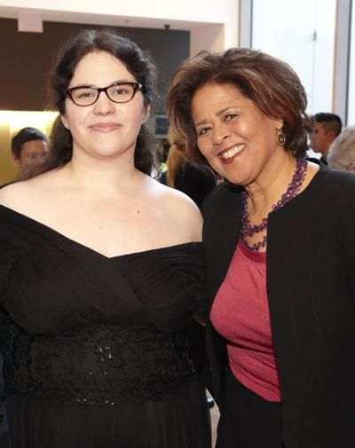 Katherine Kovner and Anna Deavere Smith
 Photo