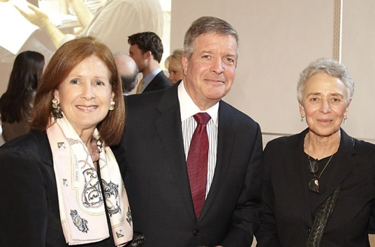 Elizabeth and Joseph Polisi, Jane Silver at 