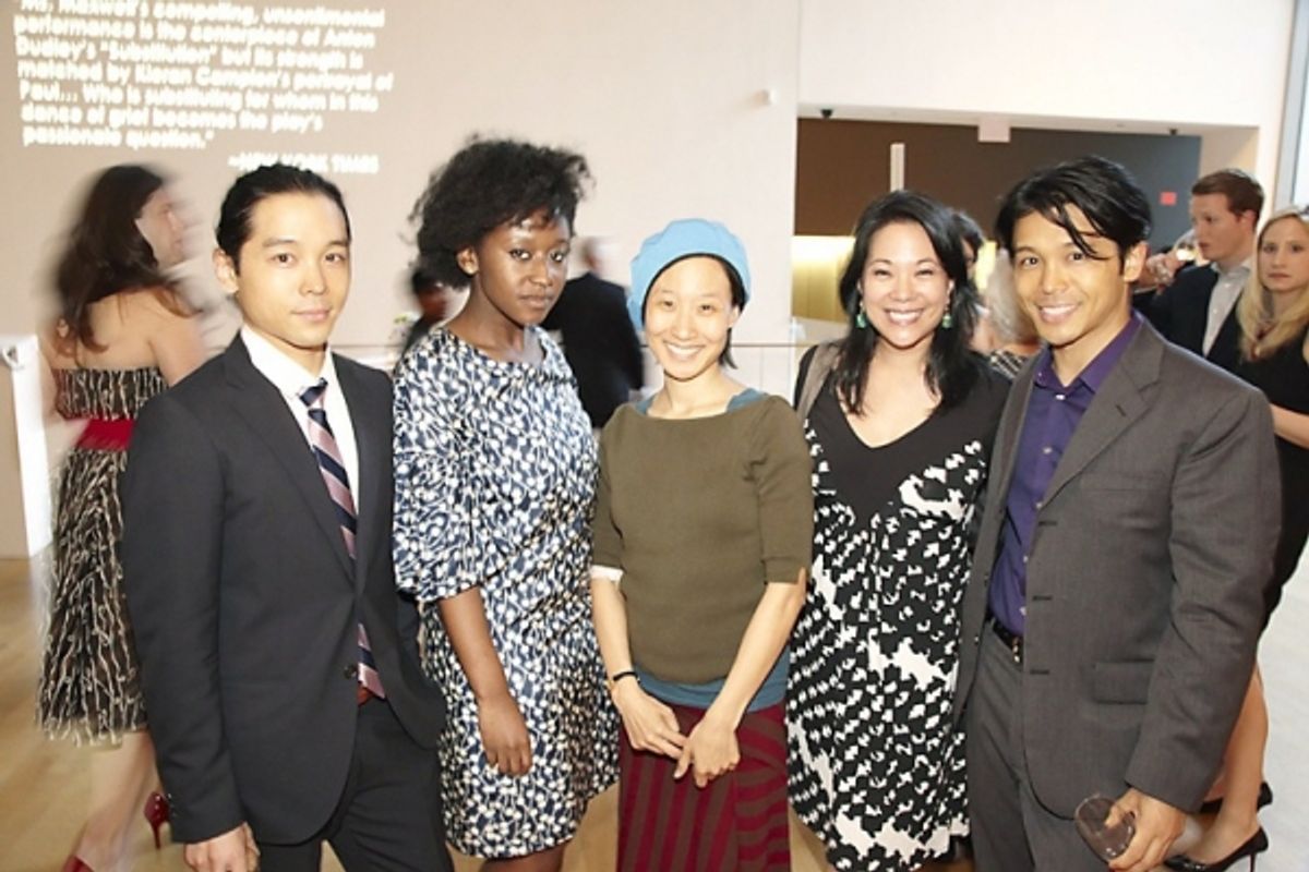Jake Manabat, Nana Mensah, Susan Hyon, Christine Toy Johnson, Jeff Manabat at 
