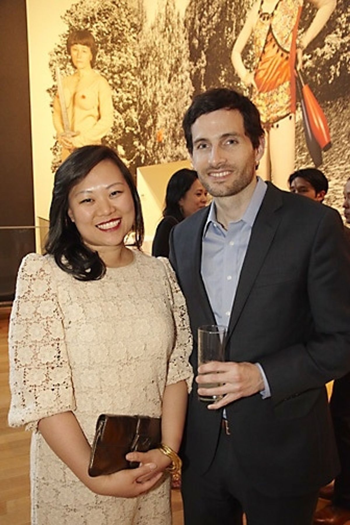 Melinda Wang, David Clements at Playwrights Realm Celebrates 5th Anniversary at MoMA