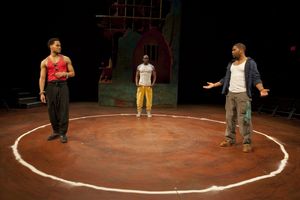 Sam EncarnaciÃ'³n, Rodrick Covington, Joshua Elijah Reese @ BroadwayWorld Sam EncarnaciÃ'³n, Rodrick Covington, Joshua Elijah Reese Photo