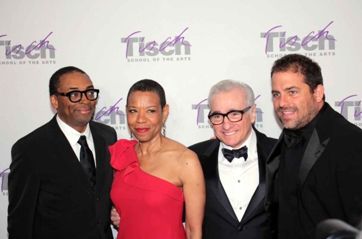 Spike Lee, Mary Schmidt Campbell, Martin Scorsese, Brett Ratner at 