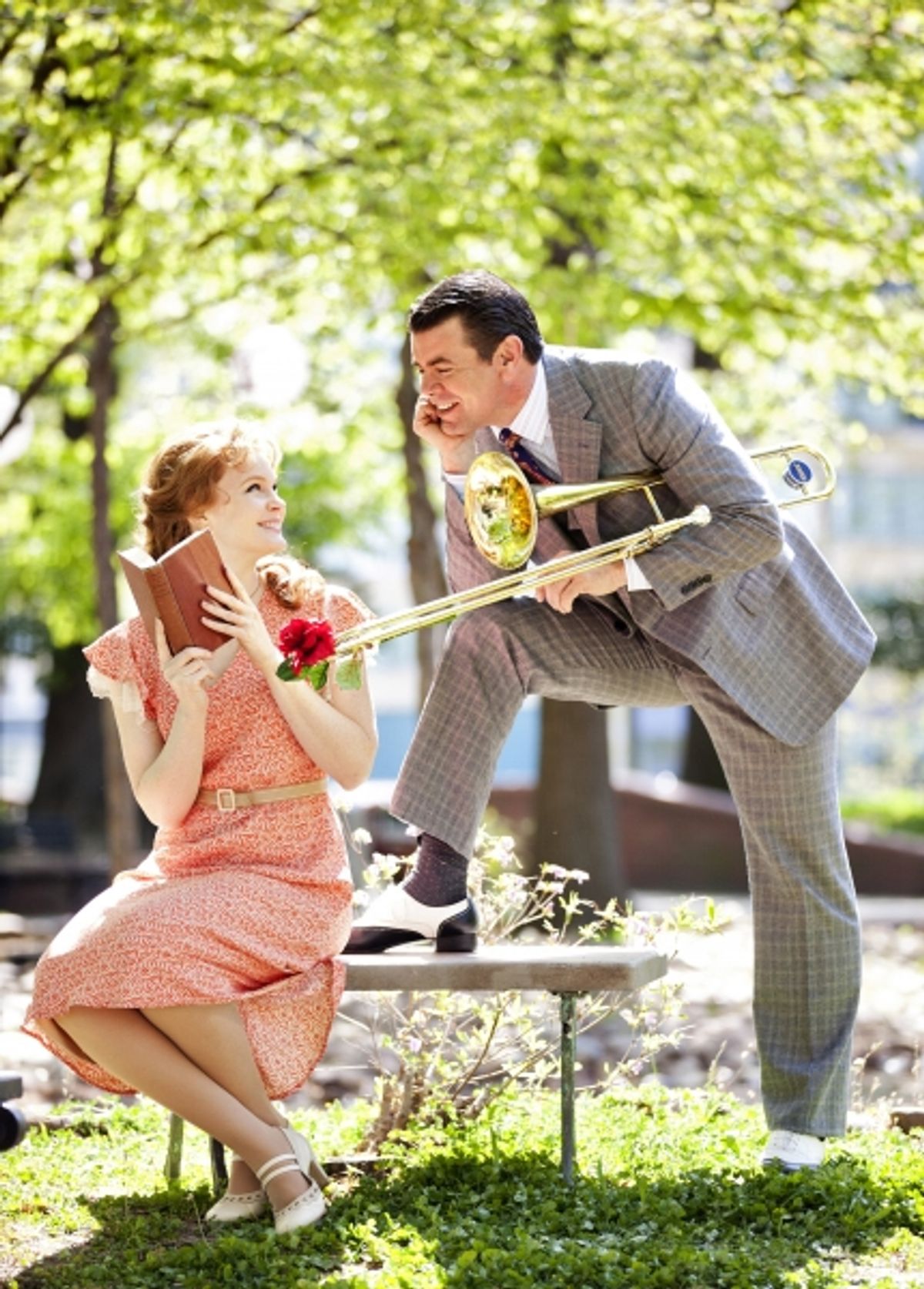 Kate Baldwin, Burke Moses at 