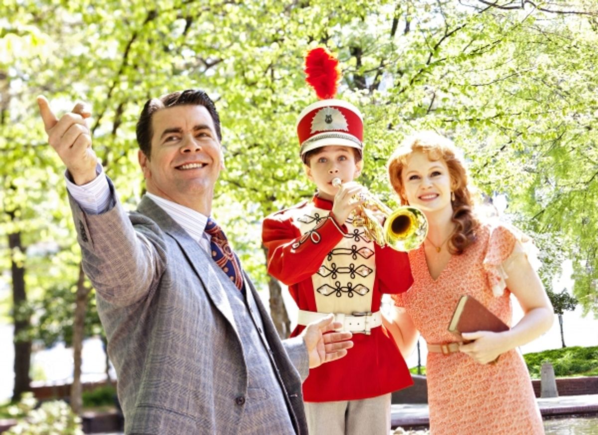 Burke Moses, Ian Berlin, Kate Baldwin at 