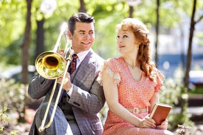 Burke Moses, Kate Baldwin Photo