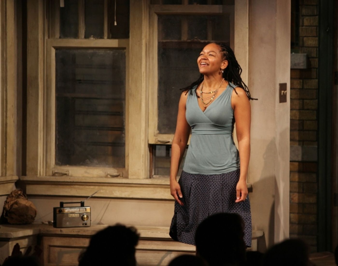 Photo Coverage: CLYBOURNE PARK Opening Night on Broadway - Curtain Call with Crystal A Dickinson & Co.  Image