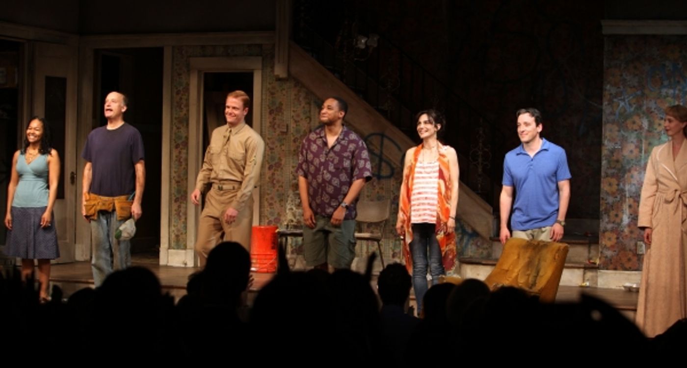 Photo Coverage: CLYBOURNE PARK Opening Night on Broadway - Curtain Call with Crystal A Dickinson & Co.  Image