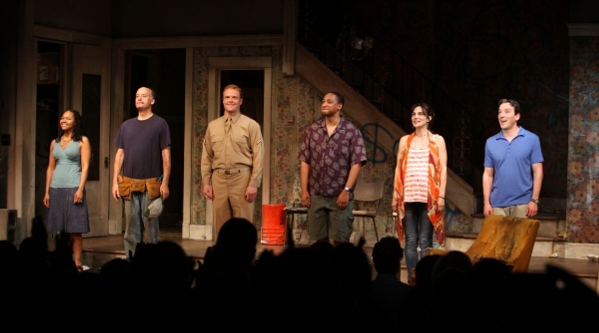 Crystal A. Dickinson, Frank Wood, Brendan Griffin, Damon Gupton, Annie Parisse & Jeremy Shamos  at 