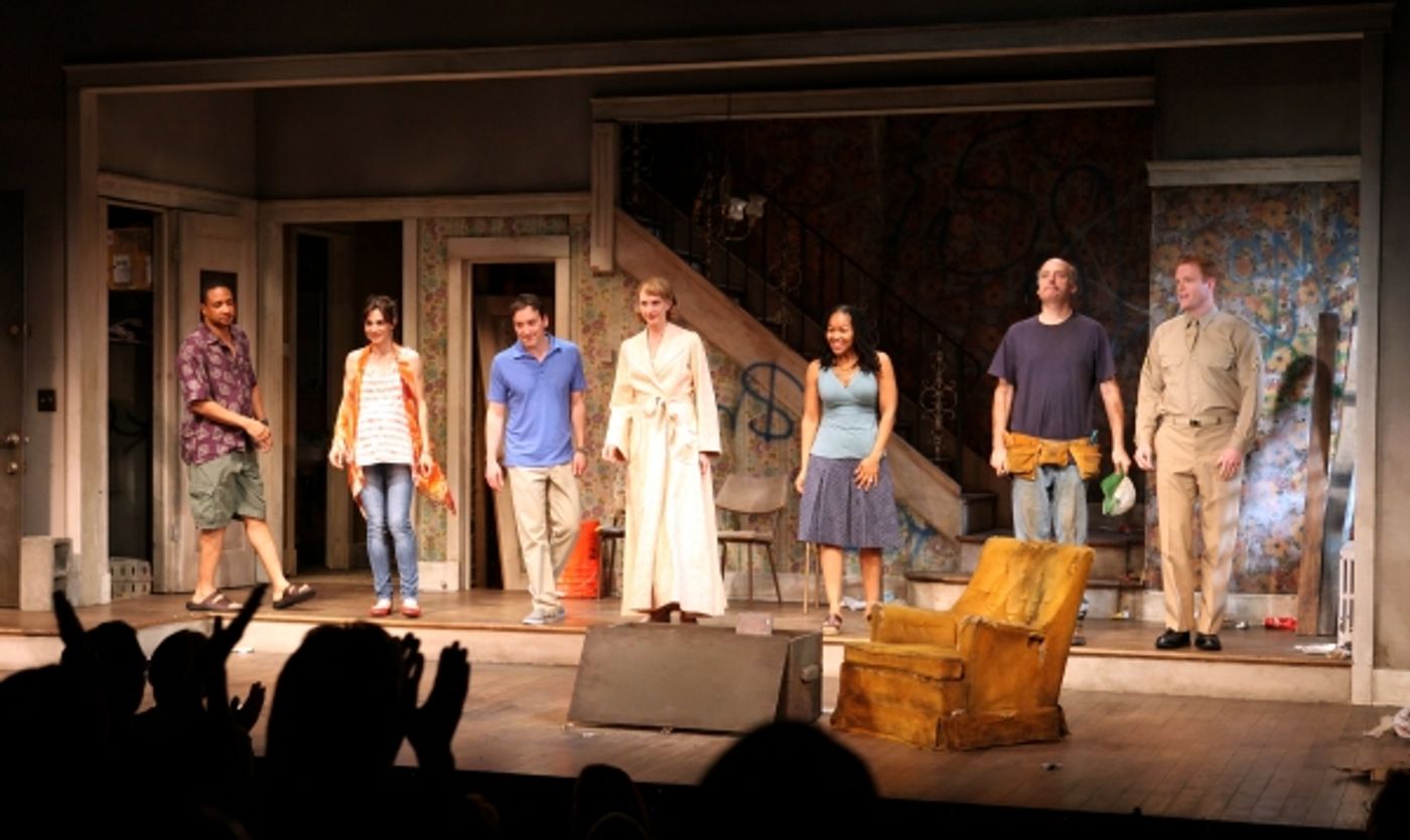 Photo Coverage: CLYBOURNE PARK Opening Night on Broadway - Curtain Call with Crystal A Dickinson & Co.  Image