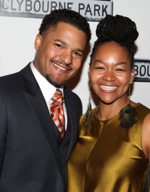 Brandon J. Dirden & Crystal @ BroadwayWorld Brandon J. Dirden & Crystal Photo