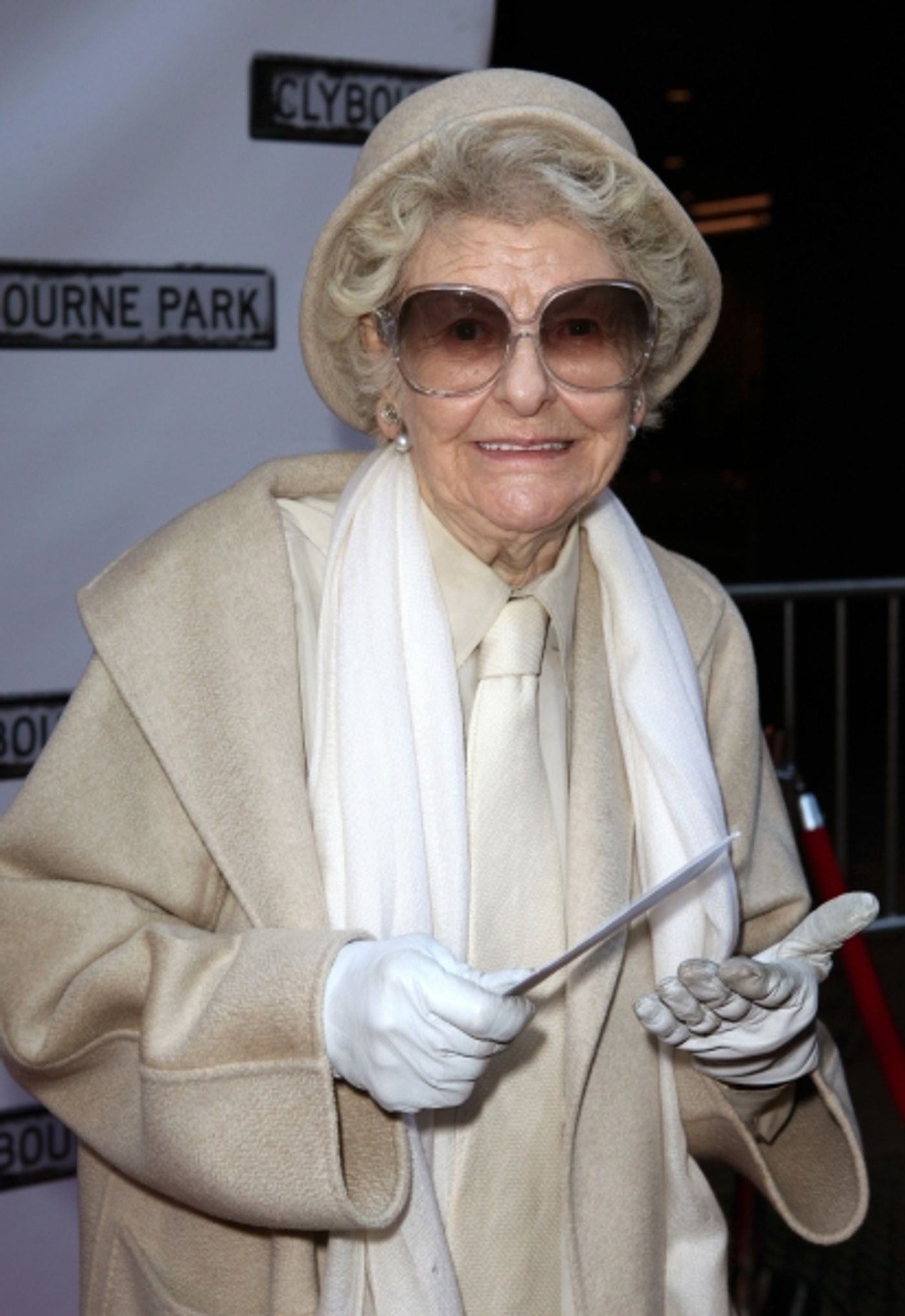 Photo Coverage: CLYBOURNE PARK Theatre Arrivals - Edie Falco, Elaine Stritch & More!  Image