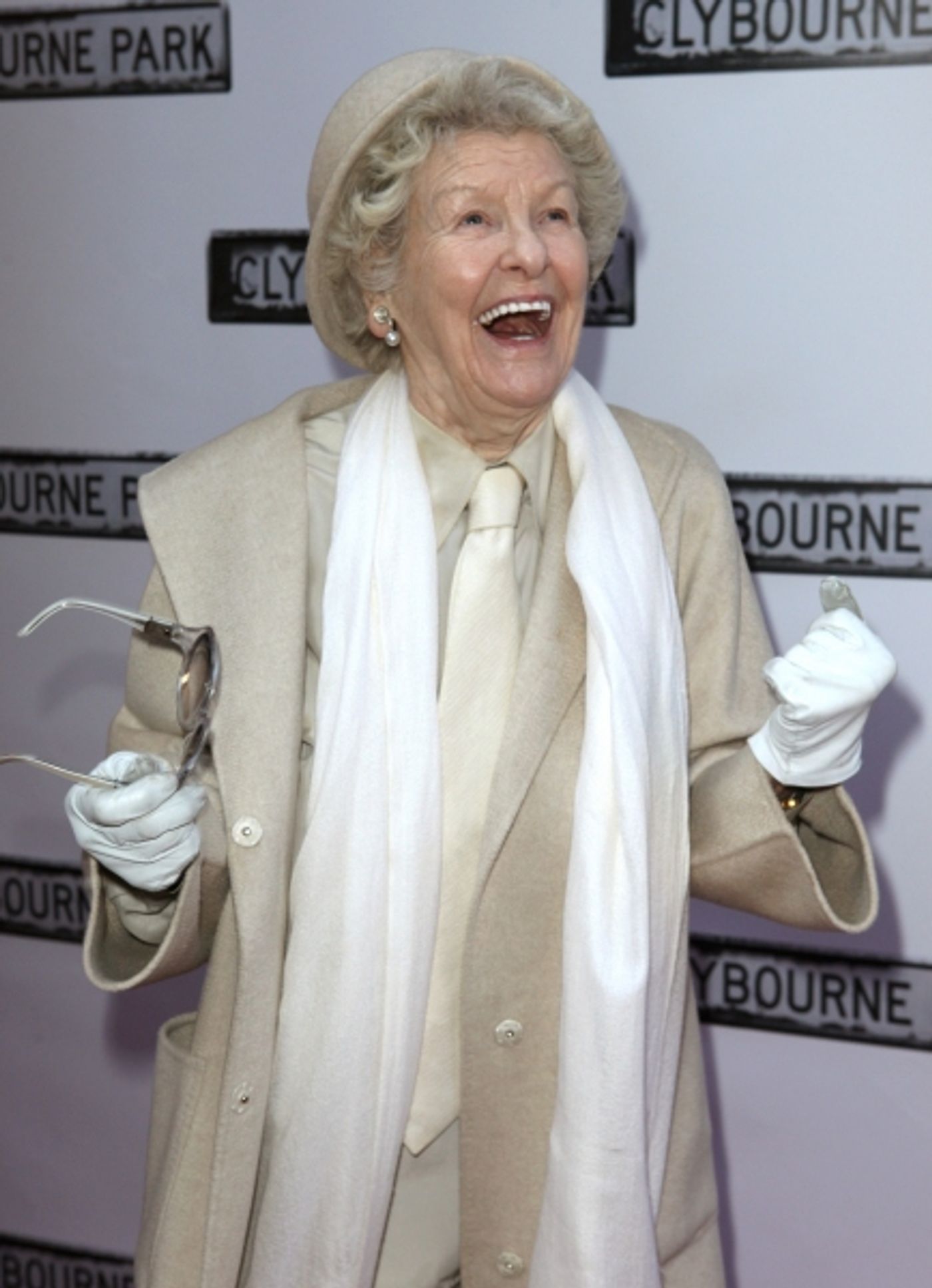 Photo Coverage: CLYBOURNE PARK Theatre Arrivals - Edie Falco, Elaine Stritch & More!  Image