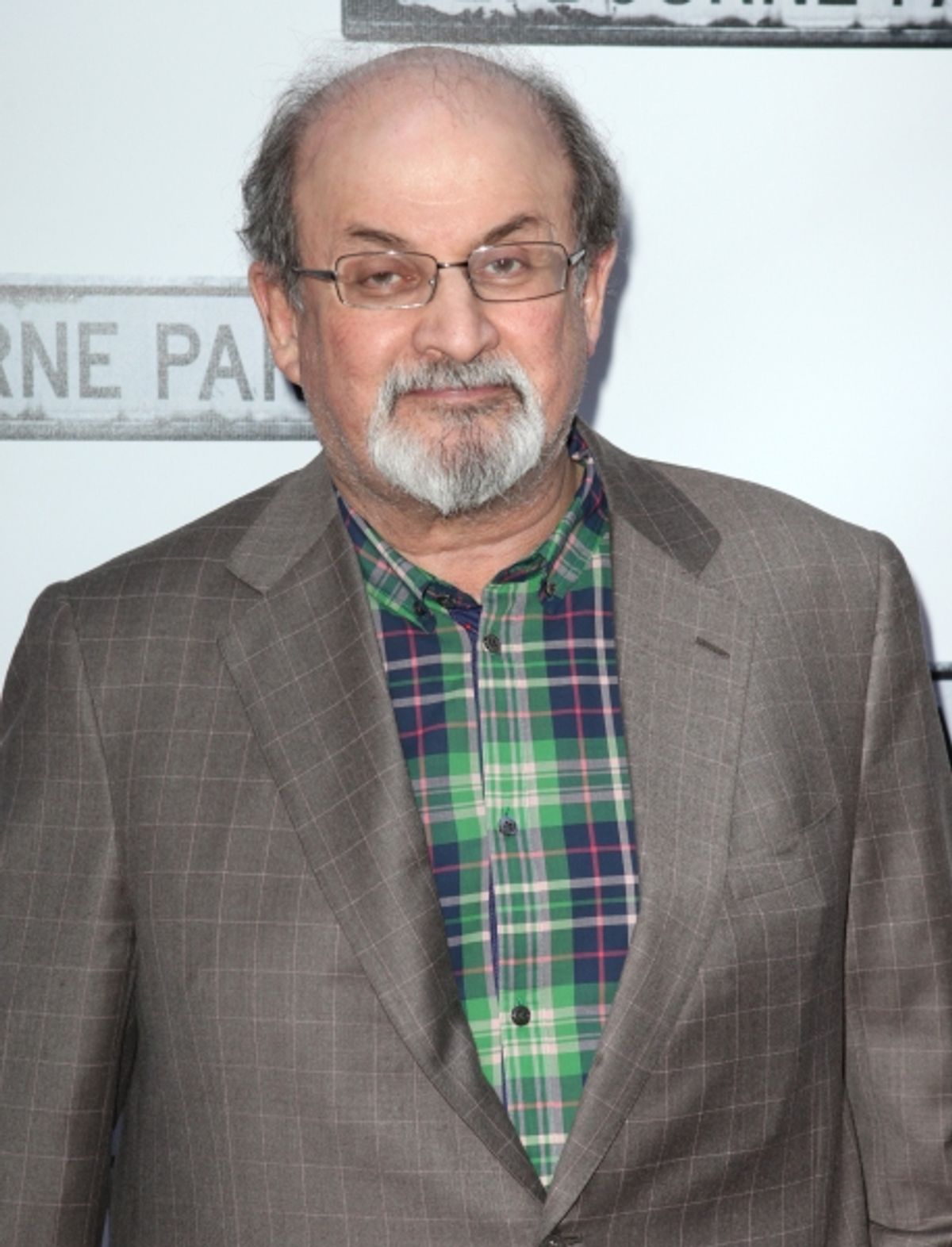 Salman Rushdie  at 