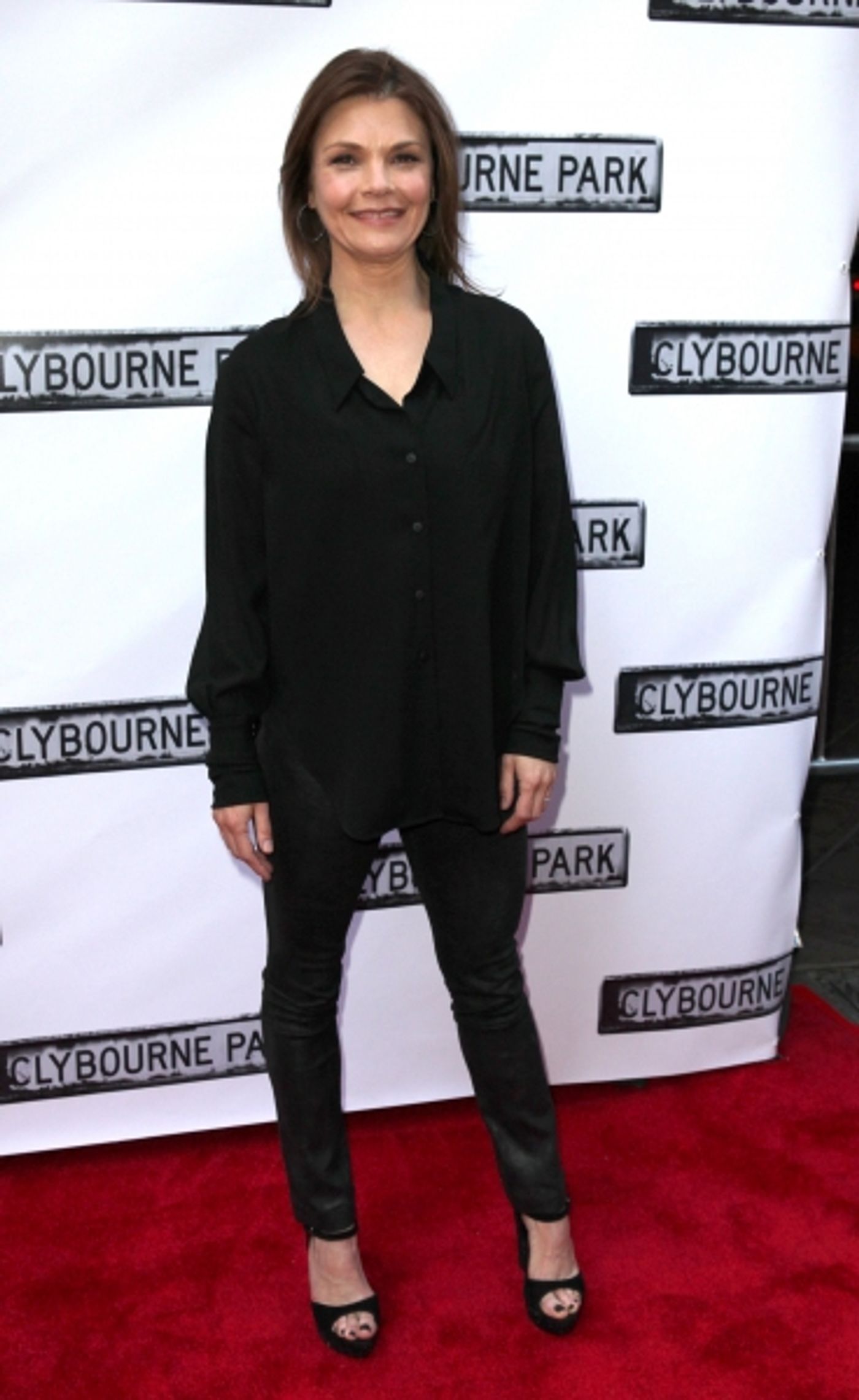 Photo Coverage: CLYBOURNE PARK Theatre Arrivals - Edie Falco, Elaine Stritch & More!  Image